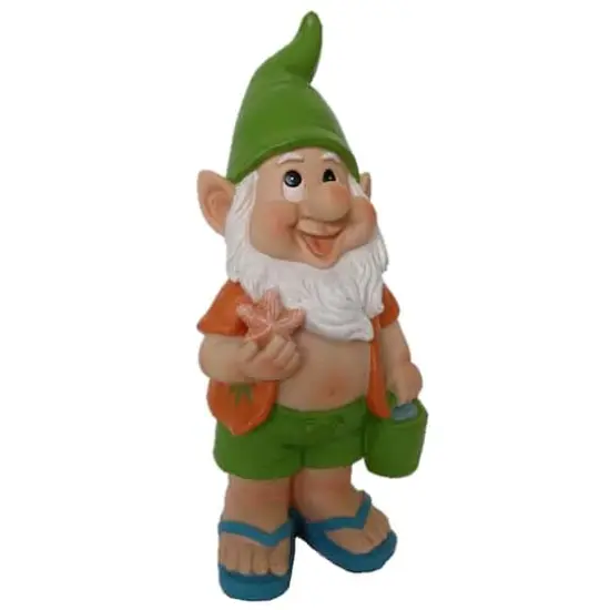 8" Beach Gnome With Starfish {1}