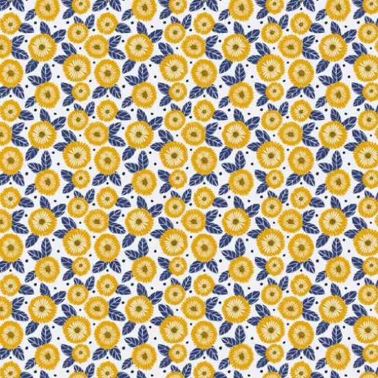 Emma & Mila&reg; Marigold Flower Cotton Fabric By The Yard, 8yd. Bolt {1}