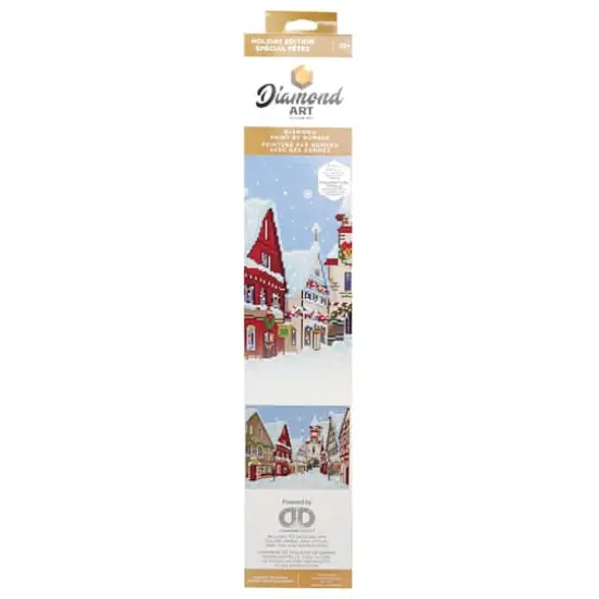 Diamond Art&reg; Snowy Village Advanced Kit {3}