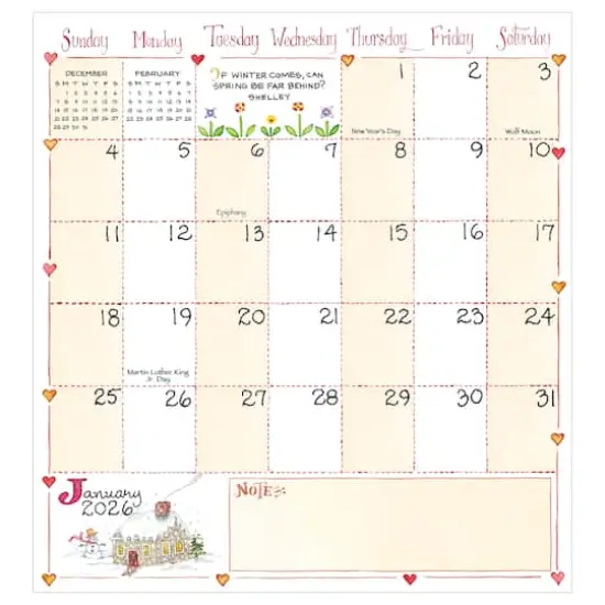 2026-2027 Susan Branch Small Monthly Pocket Planner {3}