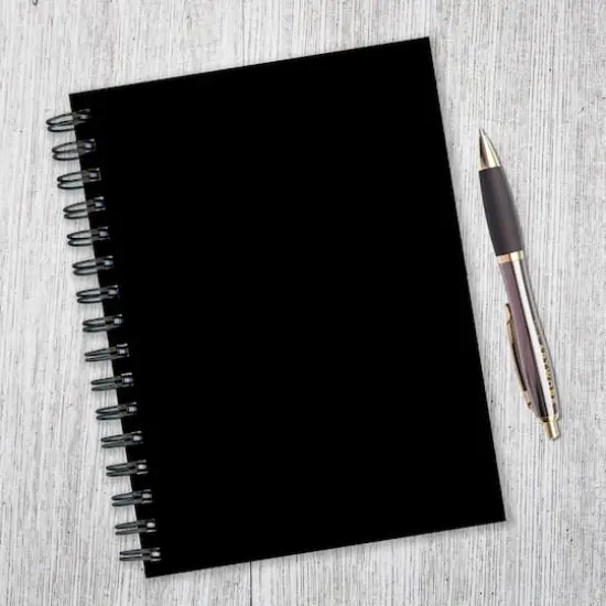 TF Publishing Business Black Spiral Lined Journal {5}