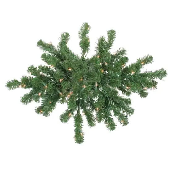 28" Pre-Lit Windsor Pine Artificial Christmas Swag {1}