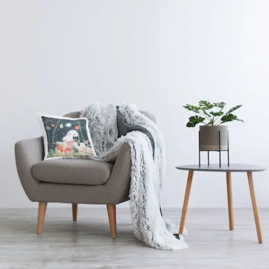 Stupell Industries Halloween Ghost & Cat Baking Throw Pillow {3}