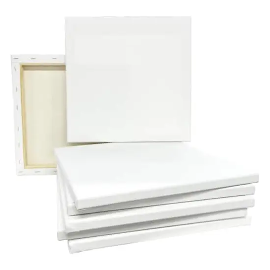 7 Pack 12" x 12" Super Value Canvas by Artist's Loft&reg; {1}