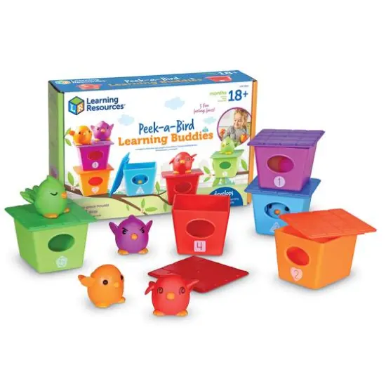 Learning Resources Peek-a-Bird Learning Buddies {1}