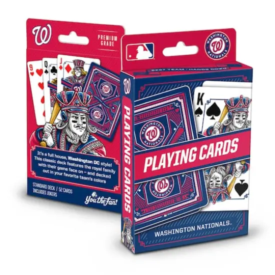 MLB Classic Series Playing Cards Washington Nationals {1}