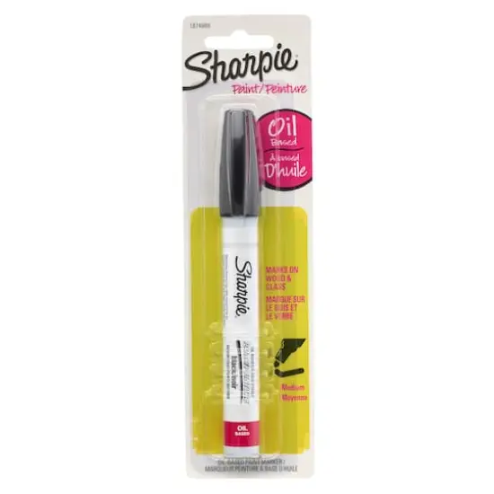 Sharpie&reg; Medium Point Oil-Based Paint Marker Black {4}