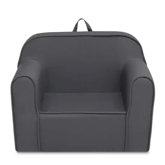 Delta Children Cozee Chair for Kids Dark Gray {1}