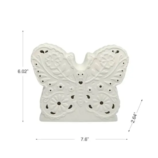 7.5" DIY LED Butterfly Ceramic D&eacute;cor by Ashland&reg; {4}