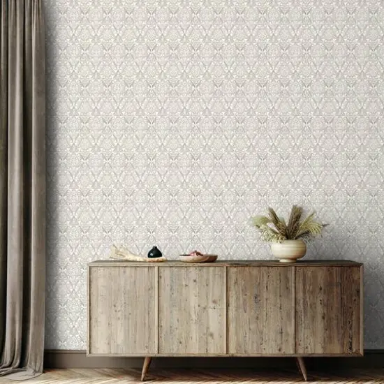 Tommy Bahama&reg; Rattan Lattice Peel & Stick Wallpaper Coconut {6}