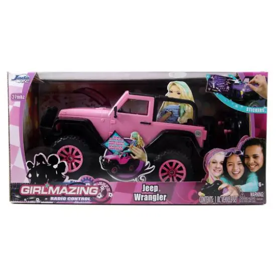 Jada Toys&reg; GirlMazing Remote-Control Pink Jeep Toy {3}