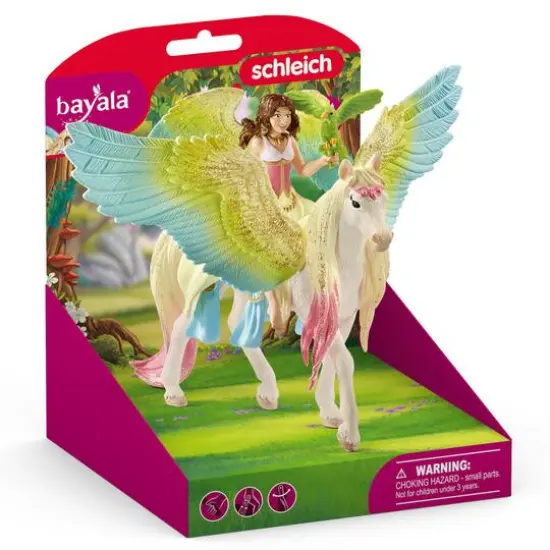 schleich&reg; Bayala&reg; Fairy Surah with Glitter Pegasus Figurine Playset {7}