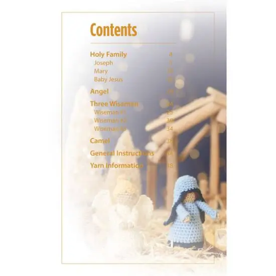 Leisure Arts&reg; Crochet Nativity Book {4}