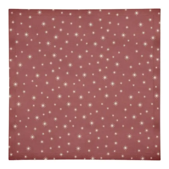 Red Twinkle Cotton Twill Napkin {1}