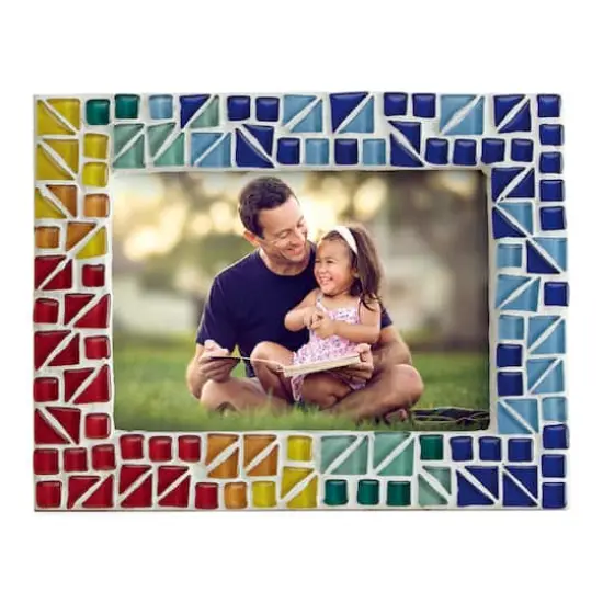 5" x 7" Rainbow Mosaic Frame Kit by Make Market&reg; {3}