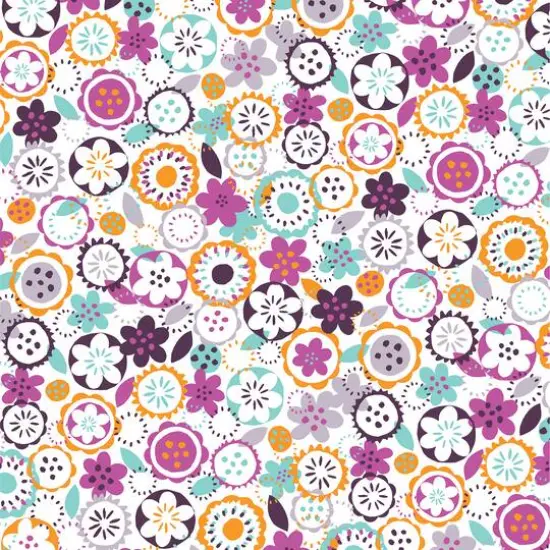 Cricut&reg; Premium Vinyl&trade; Rob & Bob Stamped Blooms Removable Patterned Sampler {4}