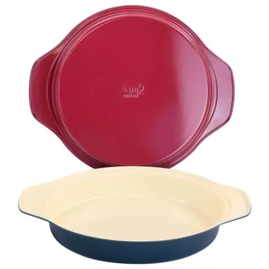 Spice by Tia Mowry Savory Saffron Ceramic Nonstick Bakeware Set {5}