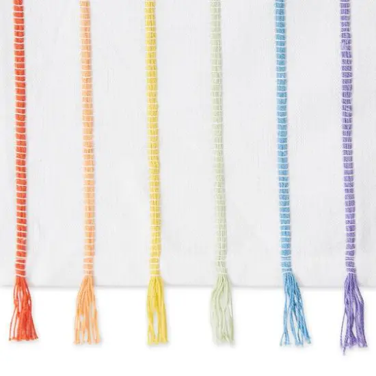 Assorted Rainbow Dishtowel (Set of 3) {6}