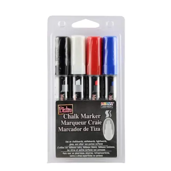 Marvy&reg; Uchida Bistro Chisel Tip Chalk Marker Set {5}
