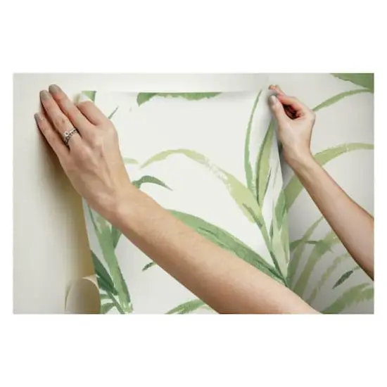 RoomMates Fern Forest Peel & Stick Wallpaper Mural Green {12}