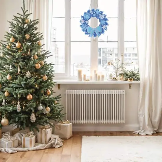 8" Snowflake Wreath Diamond Art Kit by Make Market® {4}