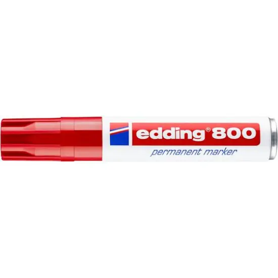 edding&reg; 800 Permanent Marker Red {1}