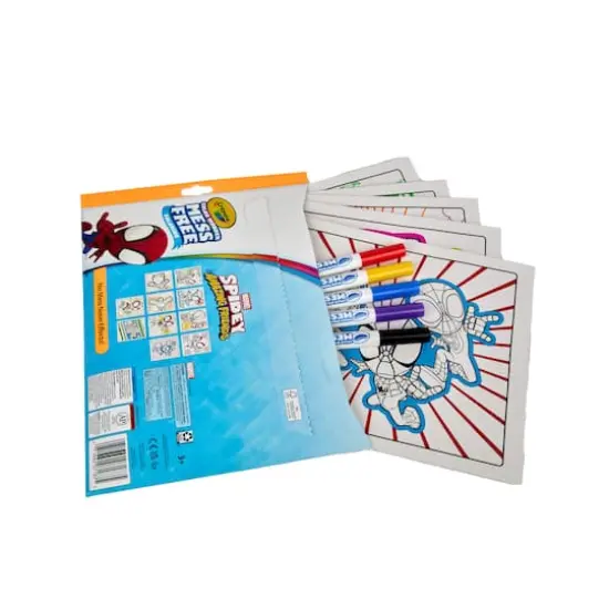 Crayola® Spidey & His Amazing Friends Color Wonder Mess Free Neon Coloring Kit {3}