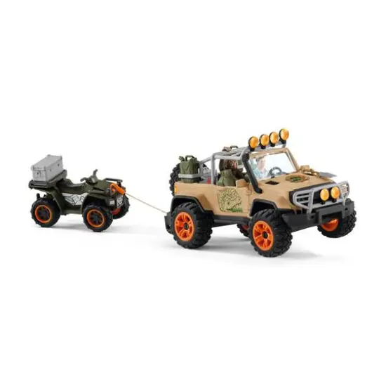 Schleich Wild Life 4x4 Vehicle with Winch {3}
