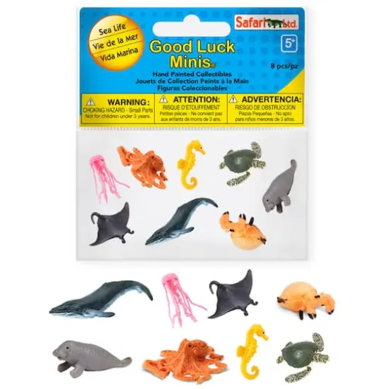 Safari Ltd&reg; Good Luck Minis&reg; Sea Life Fun Pack {1}