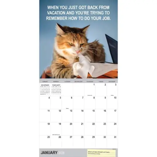 2026 Corporate Cats Wall Calendar {3}