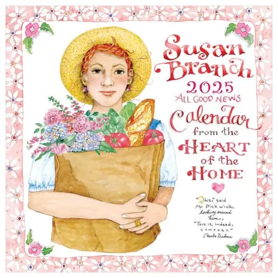 TF Publishing 2025 Susan Branch Wall Calendar {1}
