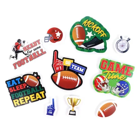 Football Vinyl Die Cut Stickers by Recollections&trade; {1}
