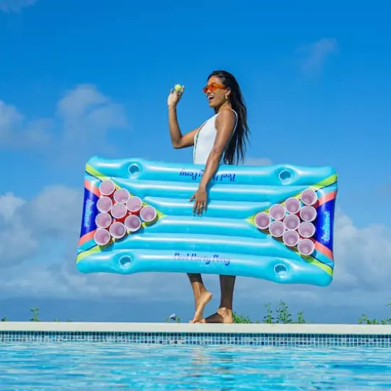 PoolCandy 5ft. Inflatable Pool Party Pong Game {5}