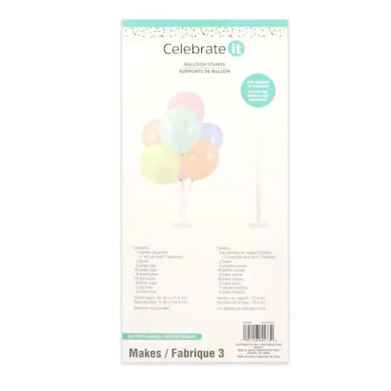28" Balloon Stands by Celebrate It&trade;, 3ct. {6}