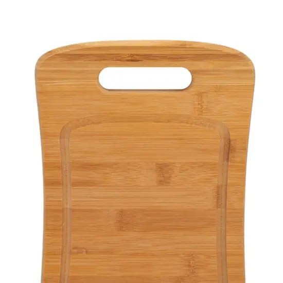 Kitchen Details Medium Curved Bamboo Cutting Board {3}
