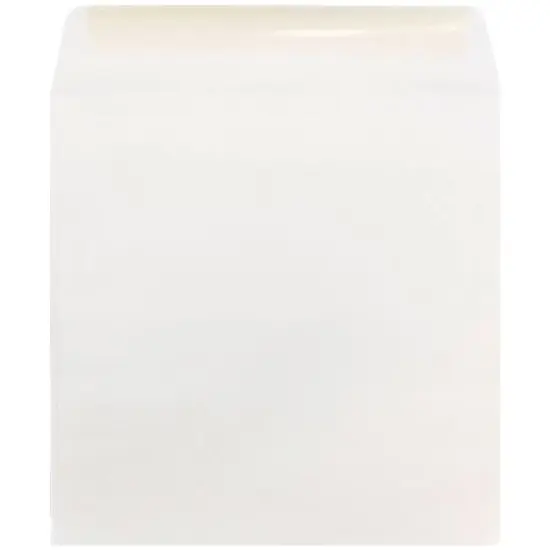 JAM Paper 10" x 10" Large White Square Invitation Envelopes {3}