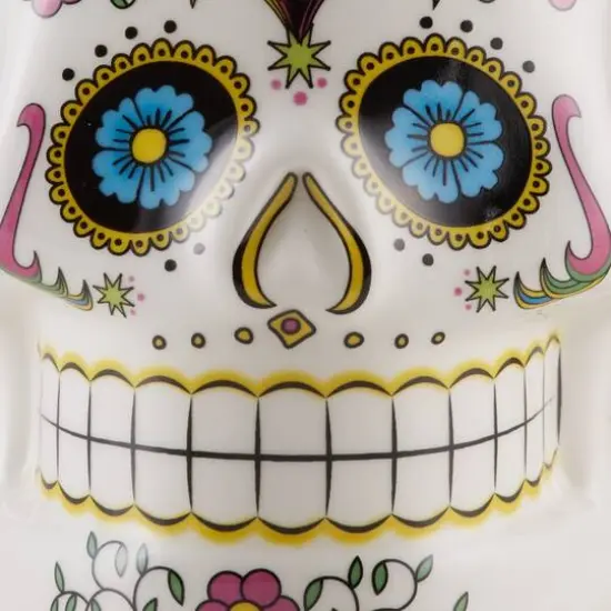 DII&reg; Sugar Skull Ceramic Mugs, 2ct. {3}