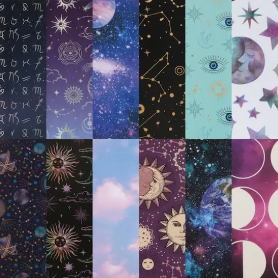 6" x 6" Celestial Paper Pad by Recollections&trade;, 24 Sheets {3}