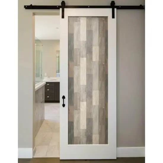 RoomMates Black Weathered Wood Plank Peel & Stick Wallpaper {3}