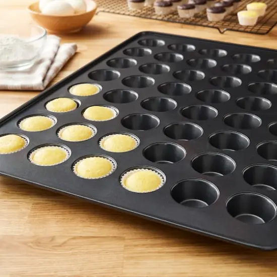 Non-Stick 48-Cavity Mini Muffin Pan by Celebrate It&reg; {3}