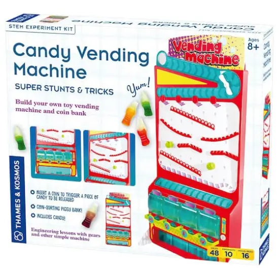 Thames & Kosmos Super Stunts & Tricks Candy Vending Machine {1}