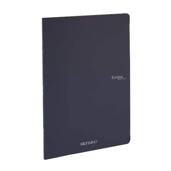 Fabriano&reg; EcoQua Staple Bound Grid Notebook Navy {4}
