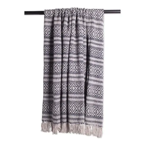 DII&reg; Navy Adobe Stripe Throw {6}
