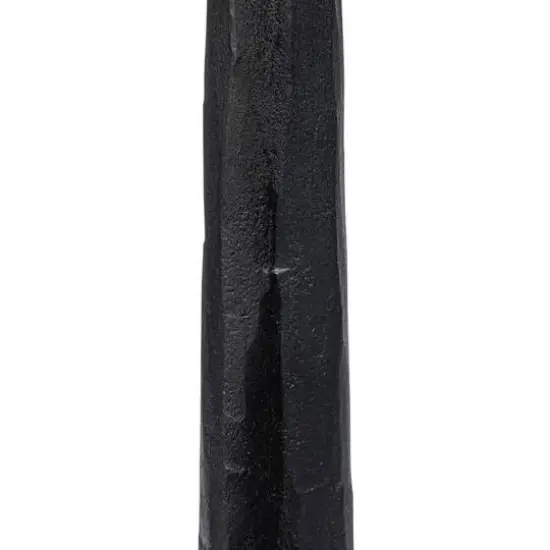 Hello Honey&reg; 24" Tall Black Hand-Forged Metal Taper Holder {6}