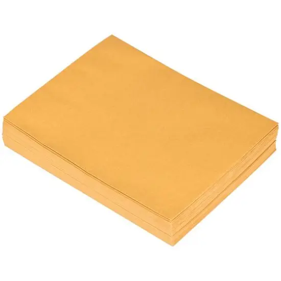 JAM Paper 5.5" x 7.5" Brown Kraft Open End Catalog Manila Envelopes {4}