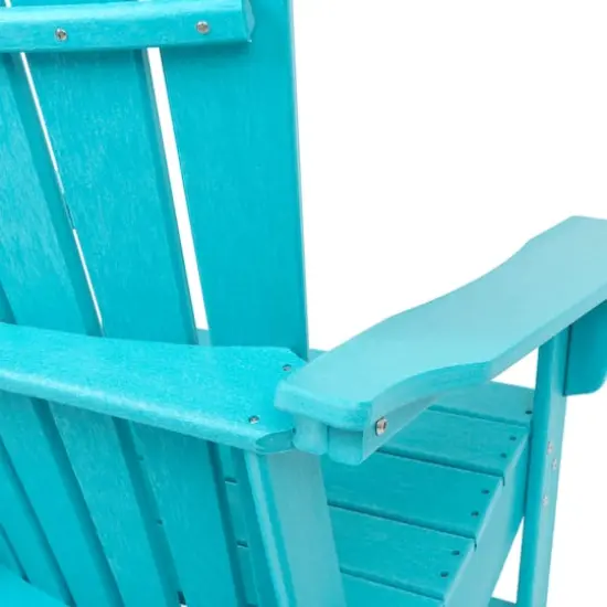 Blue Traditional Adirondack Chair {11}