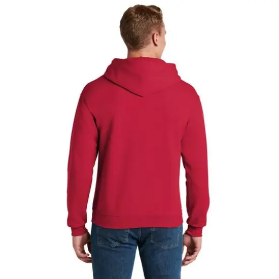 JERZEES® NuBlend® Unisex Pullover Hooded Sweatshirt True Red {6}
