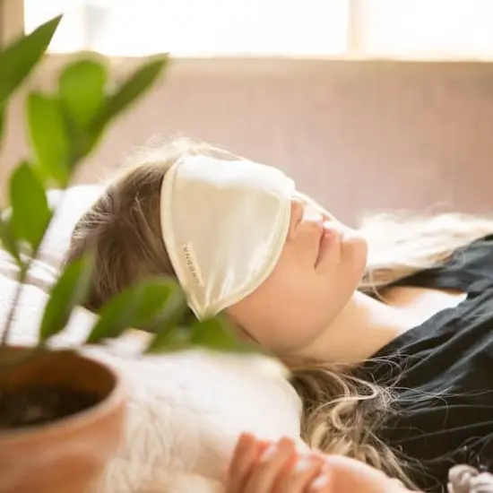 European Soaps Satin Eye Pillow with Lavender {7}