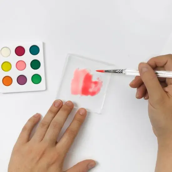 Faber-Castell Bold Floral Paint by Number Watercolor Set {7}