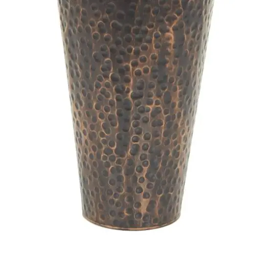 Copper Metal Tall Floor Weathered Amphora Vase Set, 3ct. {7}